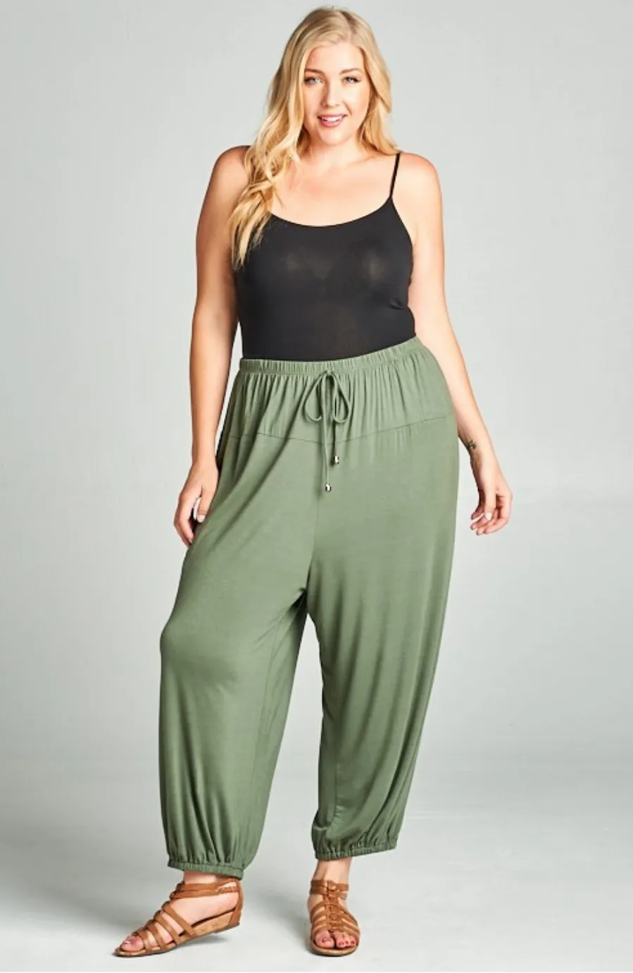 Lounge Pant in Olive - CLEARANCE