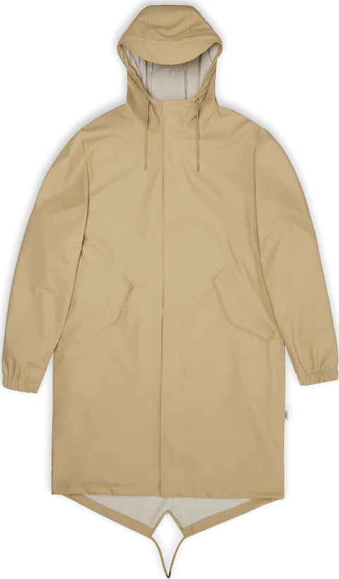 Rains Unisex Fishtail Parka Sand | Buy Rains Unisex Fishtail Parka Sand here | Outnorth
