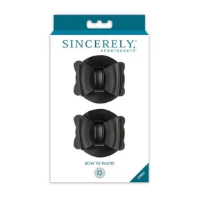 Sincerely Bow Tie Pasties