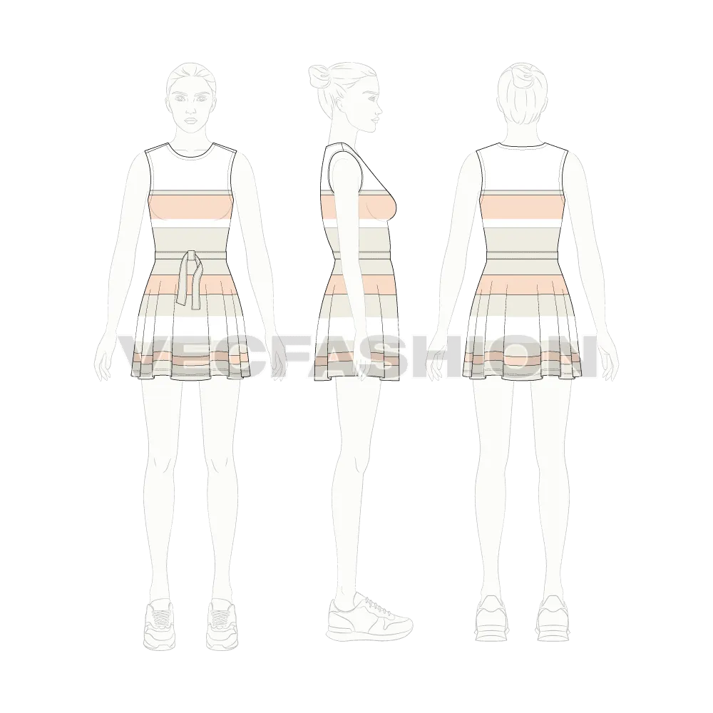 Women's Sleeveless Dress